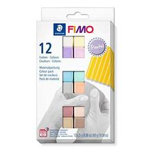 Voolimismassi komplekt Fimo Soft, 12x25 g, pastell (8023 C12-3)