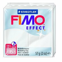 Modelleerimissavi Fimo Effect, 57 g, läbipaistev valge