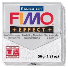 Modelleerimissavi Fimo Modern Mass Effect, 56 g, valge vilgukiviga