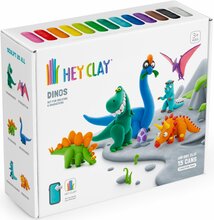 Voolimismass Hey Clay Dinosaurs, 15 tk