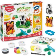 Voolimismassi komplekt Maped Creativ Wild Animals