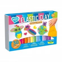 Loominguline modeliinikomplekt Elastic, 30 tk, Moon Light Clay