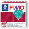 Plastiliin Fimo Effect, 57 g, sädelev punane