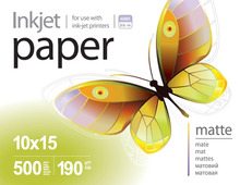 Fotopaber ColorWay PrintPro PME1905004R, 10 x 15 cm, matt, 190 g/m, 500 lehte