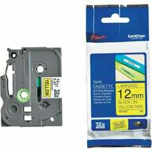 Lint Brother TZe-631, 12 mm, 8 m, must kollasel
