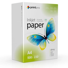 Fotopaber ColorWay PrintPro PGE230500A4, A4, läikiv, 230 g/m, 500 lehte