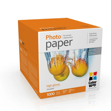 Fotopaber ColorWay High Glossy PG23010004R, 10 x 15 cm, 230 g/m, 1000 lehte