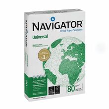 Kontoripaber Navigator Universal 8247A80, A4, 80 g/m, 29.5 x 20.8 cm, valge, 500 lehte