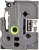 Etiketilint Brother TZe-345, 18 mm, must valgel, 800 cm