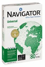 Koopiapaber Navigator Universal, A3, 80 g/m, 42.5 x 30 cm, valge, 500 lehte