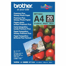 Fotopaber Brother, A4, läikiv, BP71GA4