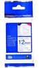 Markeerimislint Brother TZe-FA3, 12 mm, sinine/valge, 3 m
