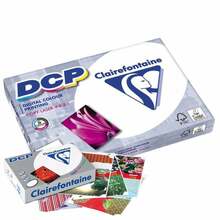 Paber Clairefontaine DCP A4, 250 g/m, 210 x 297 mm, valge, 125 lehte
