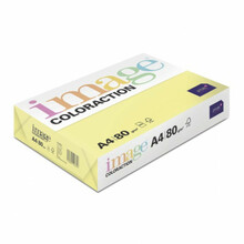 Värviline paber Image Coloraction Florida A4, 80 g/m2, 500 lehte, sidrunikollane