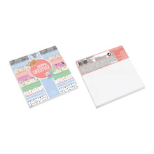 Kraabitava paberi komplekt Fujifilm Lifestyle 15x15 cm, 100 g/m2, 30 lehte, 10 disaini