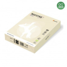 Värviline paber Maestro Color A4, 160 g/m2, 250 lehte, vanilje