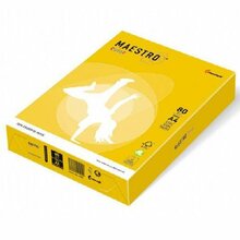 Värviline paber Maestro Color A4, 80 g/m2, 500 lehte, sinepikollane