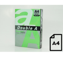 Värviline paber Double A A4, 80g, 500 lehte, Parrot
