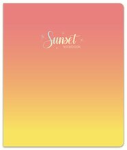 Kaustik jooneline Lastva Sunset, A5+, 80 g, 12 lehte