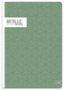 Vihik Lastva Metallic, ruuduline, A5, 70 g/m2, 52 lehte