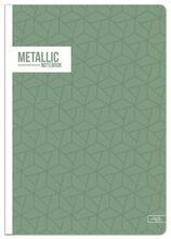 Vihik Lastva Metallic, ruuduline, A5, 70 g/m2, 52 lehte