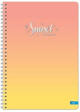 Spiraalvihik ruuduline Lastva Sunset A5, 70 g/m2, 60 lehte