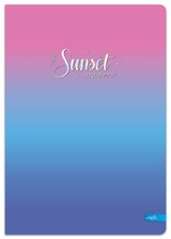 Vihik ruuduline Lastva Sunset A5, 80 g/m2, 52 lehte