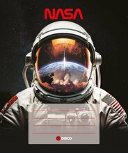 Vihik ruuduline Disco Nasa, 32 lehte