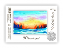 Akvarellplokk Smlt Silver, A4, 160 g/m2, 20 lehte