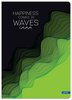 Vihik jooneline Lastva Wave, A5+, 80 g, 60 lehte
