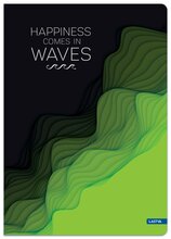Vihik jooneline Lastva Wave, A5+, 80 g, 60 lehte