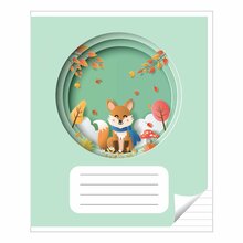 Vihik Victor Stationery Ou, 12 lehte, jooneline, 90 g/m2