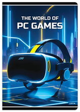 Vihik ruuduline Lastva PC Games, A5, 80 g/m2, 52 lehte
