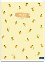 Vihik ruuduline Lastva Pastel Fruits A4, 80 g/m2, 52 lehte