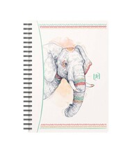 Spiraalköites ruuduline märkmik Oxford Boho Chic A5, 60 lehte, 90 gsm