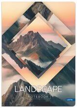 Vihik jooneline Lastva Landscape, A5, 80 g/m2, 60 lehte