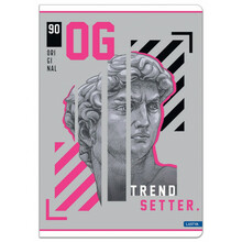 Vihik ruuduline Lastva Trend Setter A4, 52 lehte, 70 g/m2