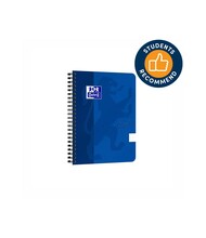 Spiraalvihik jooneline Oxford Touch A5+, 70 lehte, sinine