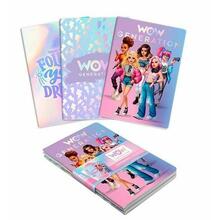 Vihikute komplekt pehme kaanega Wow Generation WOW00002, A5, 3 tk