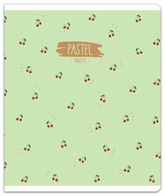 Vihik jooneline Lastva Pastel Fruits, A5+, 80 g, 12 lehte