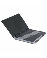 Märkmik spiraaliga Coolpack B5, 200 lehte, ruuduline, must