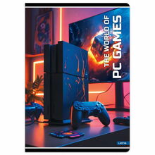 Vihik jooneline Lastva PC Games, A5, 80 g/m2, 32 lehte