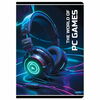 Vihik ruuduline Lastva PC Games, A5, 80 g/m2, 32 lehte