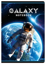 Vihik joontega Lastva Galaxy, A5, 80 g/m2, 48 lehte