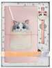 Märkmik NIMMY Big Eyed Pet 2.0 Cat, 2in1, roosa, pastapliiatsiga