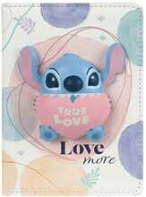 Märkmik STITCH Squishy 3D, 75248PTR, B6, pehme kaas, 100 lehte