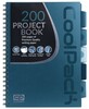 Märkmik Coolpack 93989CP, A4, 200 lehte, ruuduline, sinine