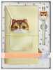 Märkmik NIMMY Big Eyed Pet 2.0 Cat, 2in1, khaki, pastapliiatsiga