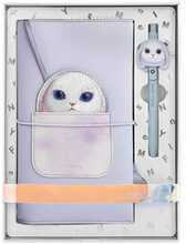 Märkmik ja pastapliiats Nimmy Big Eyed Pet 2.0 Rabbit, lilla