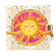 Märkmik Goldbuch Resting sun 44419, 17 x 17 cm, 96 lehekülge, valged lehed, lukuga